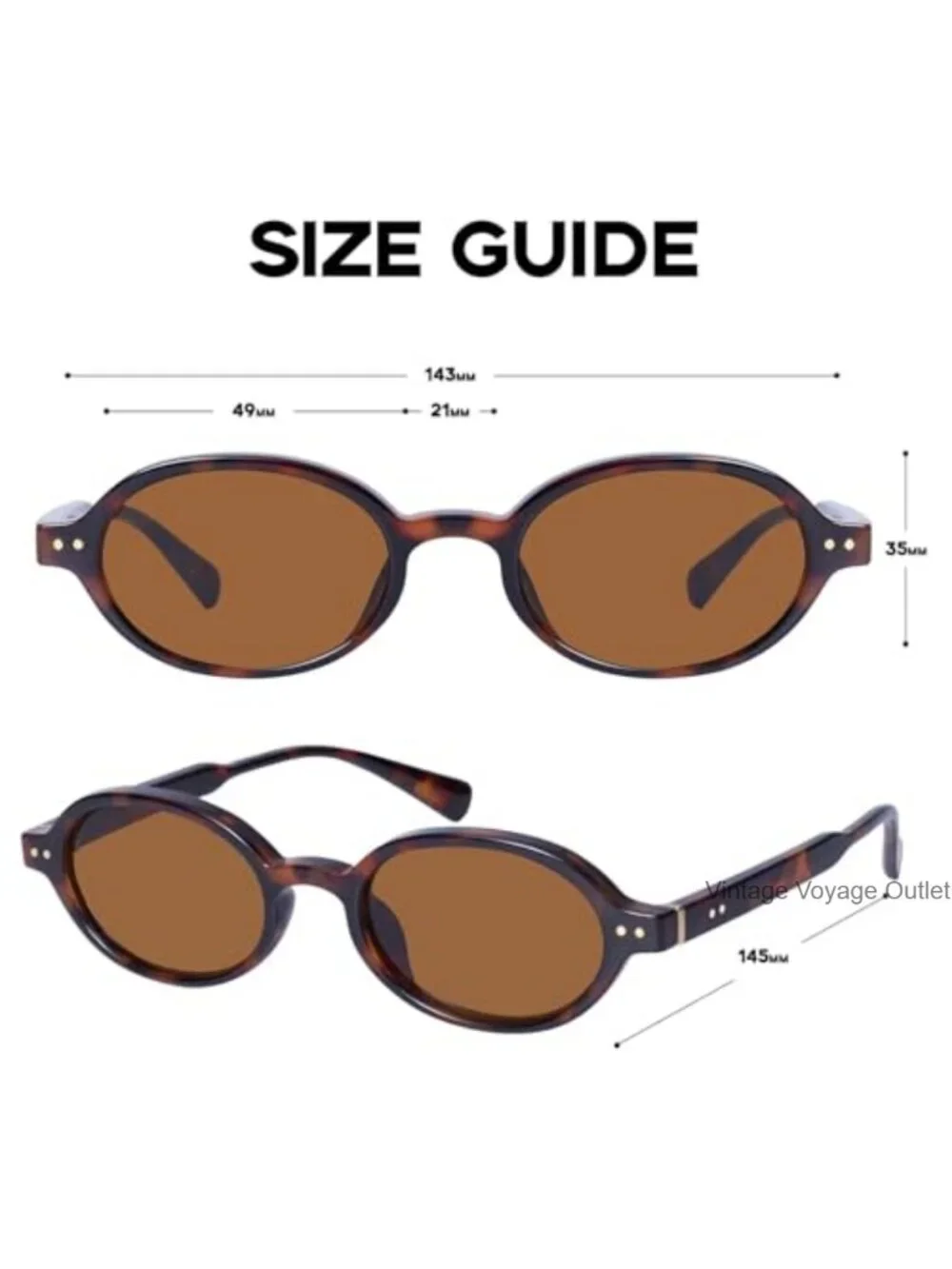 Small Oval Sunglasses for Women UV400 Protection Retro Street Style